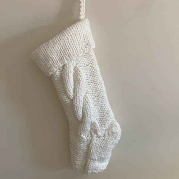 Thirty One Chunky Knit Christmas Stocking - Picture 2 of 8